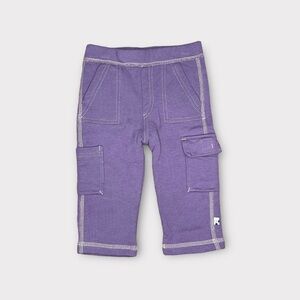 Babysoy Purple Bamboo Pants